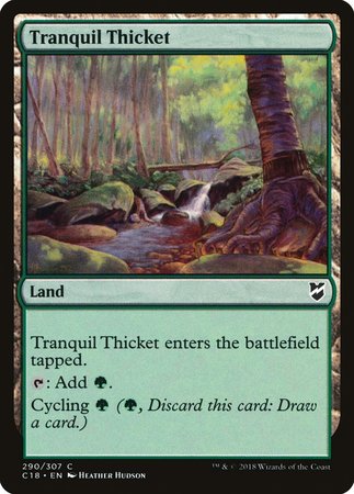Tranquil Thicket [Commander 2018] | GnG Games