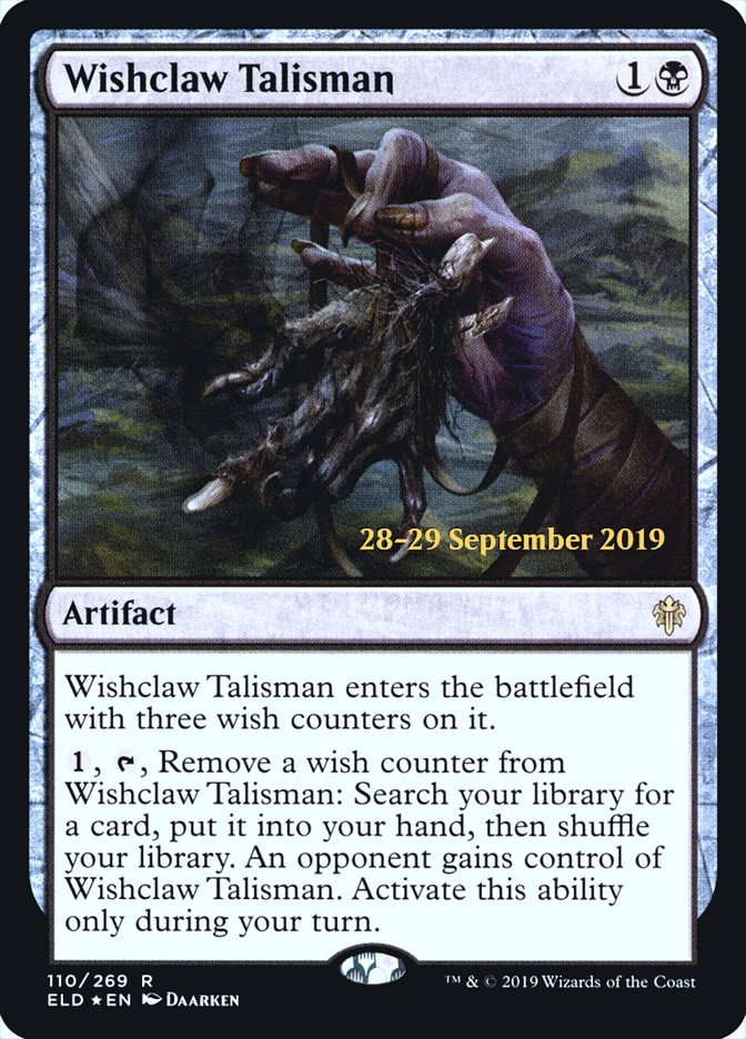 Wishclaw Talisman  [Throne of Eldraine Prerelease Promos] | GnG Games