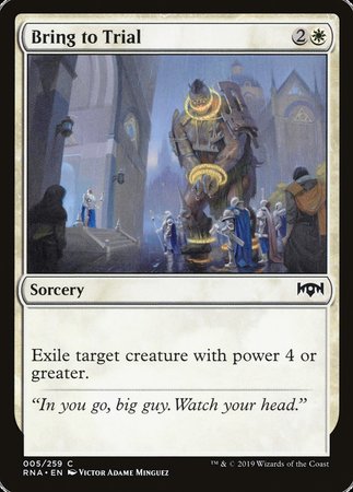 Bring to Trial [Ravnica Allegiance] | GnG Games
