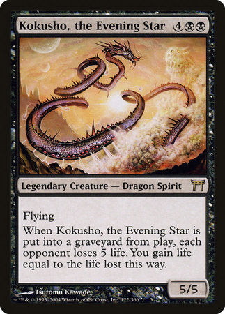 Kokusho, the Evening Star [Champions of Kamigawa] | GnG Games