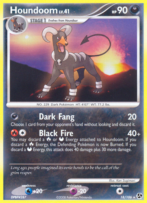 Houndoom (18/106) [Diamond & Pearl: Great Encounters] | GnG Games