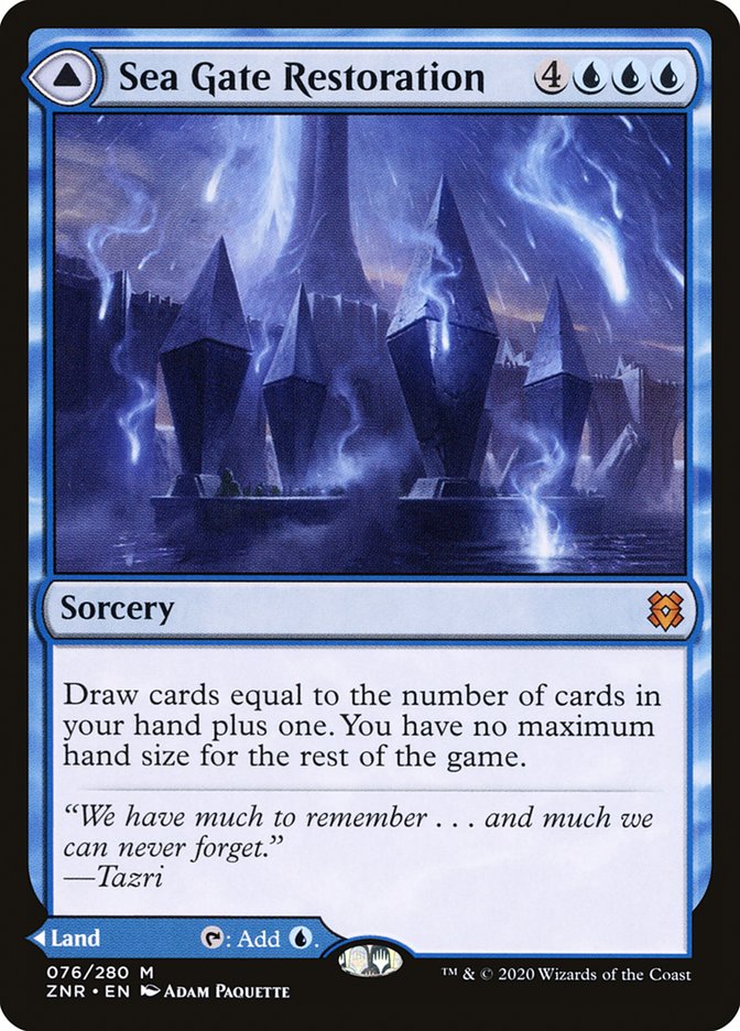 Sea Gate Restoration // Sea Gate, Reborn [Zendikar Rising] | GnG Games