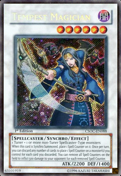 Tempest Magician [CSOC-EN088] Secret Rare | GnG Games