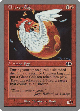 Chicken Egg [Unglued] | GnG Games