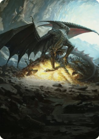 Ancient Copper Dragon Art Card (04) [Commander Legends: Battle for Baldur's Gate Art Series] | GnG Games