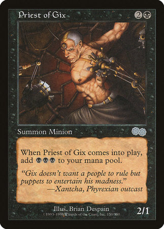 Priest of Gix [Urza's Saga] | GnG Games