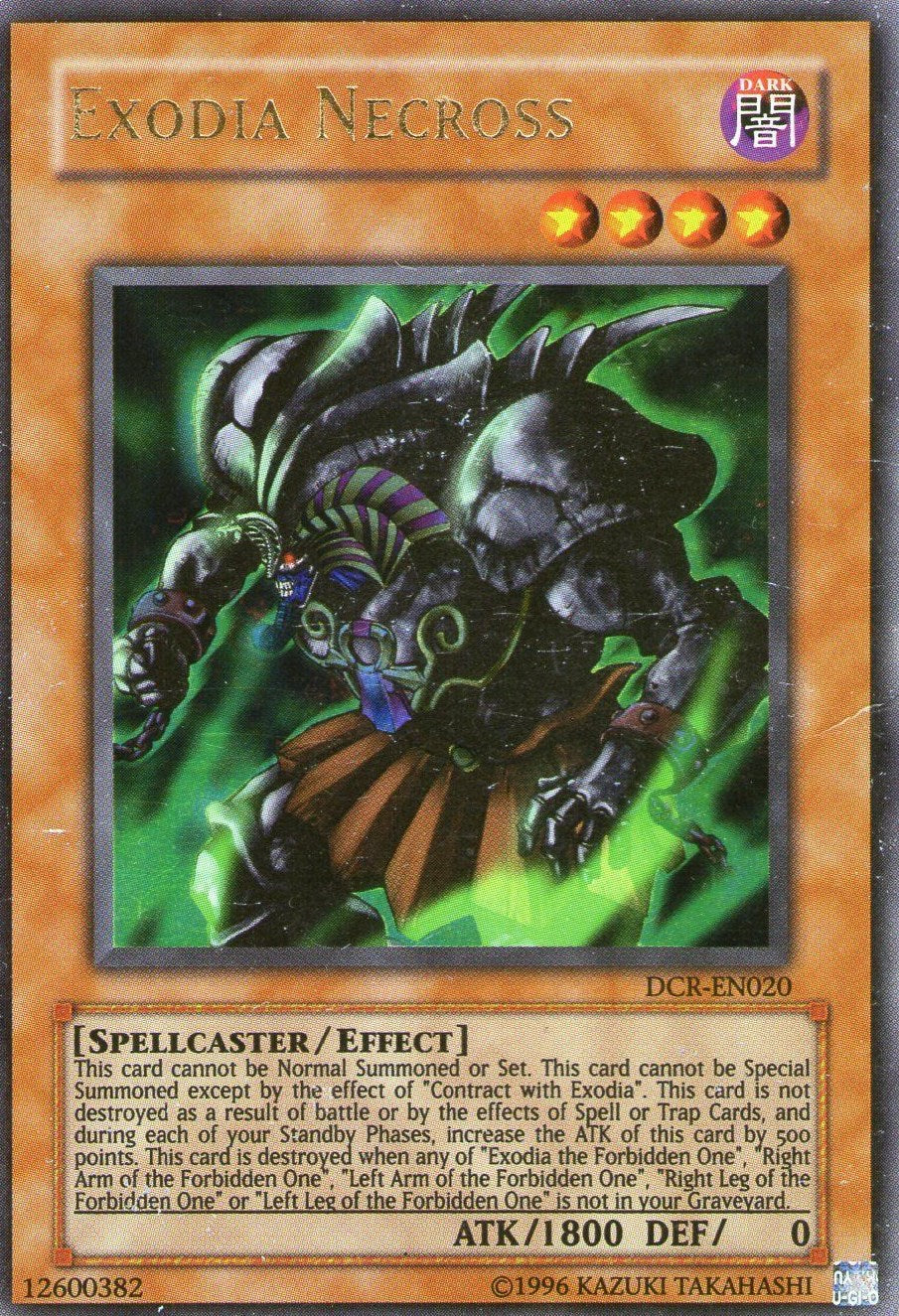 Exodia Necross [DCR-EN020] Ultra Rare | GnG Games