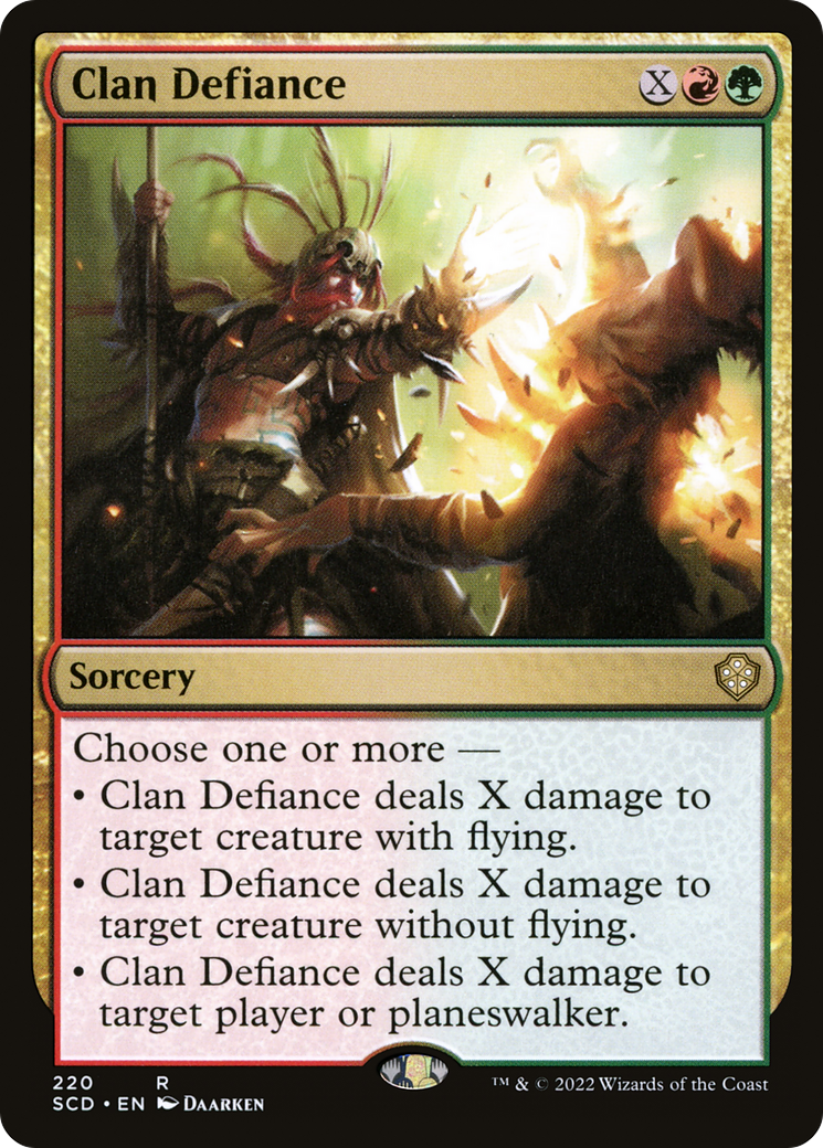 Clan Defiance [Starter Commander Decks] | GnG Games