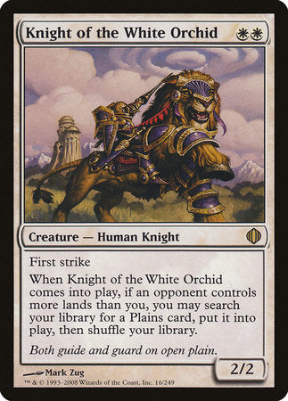 Knight of the White Orchid [Shards of Alara] | GnG Games