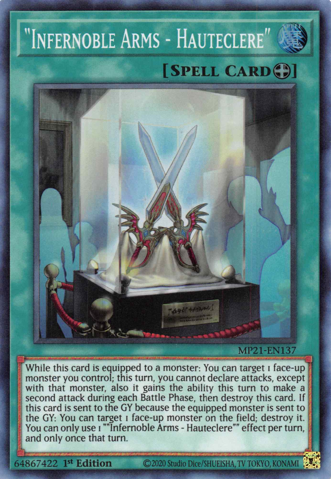 Infernoble Arms - Hauteclere [MP21-EN137] Super Rare | GnG Games