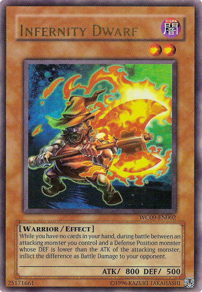 Infernity Dwarf [WC09-EN002] Ultra Rare | GnG Games