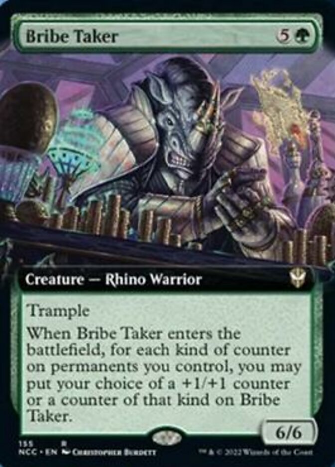 Bribe Taker (Extended Art) [Streets of New Capenna Commander] | GnG Games