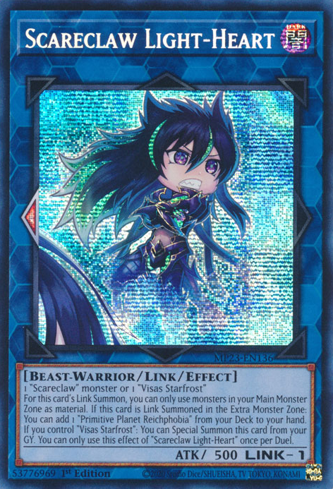 Scareclaw Light-Heart [MP23-EN136] Prismatic Secret Rare | GnG Games