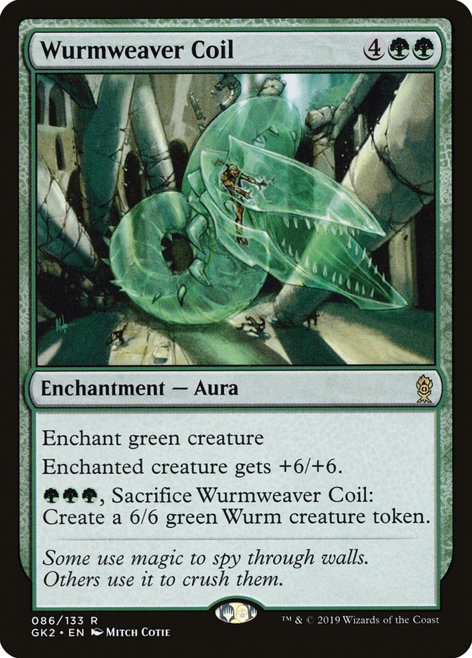 Wurmweaver Coil [Ravnica Allegiance Guild Kit] | GnG Games