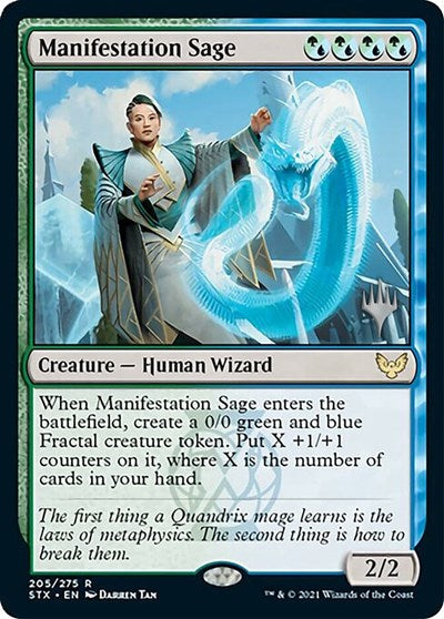 Manifestation Sage (Promo Pack) [Strixhaven: School of Mages Promos] | GnG Games