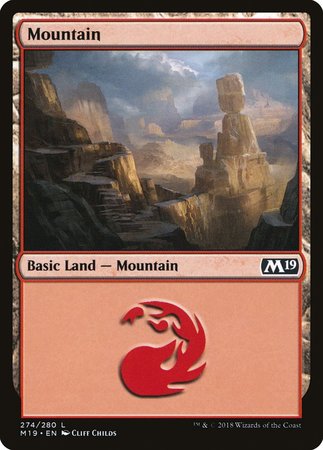 Mountain (274) [Core Set 2019] | GnG Games