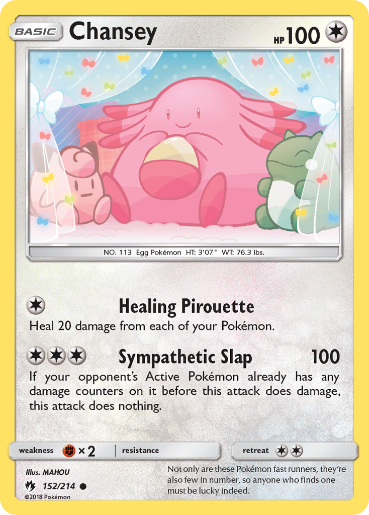 Chansey (152/214) [Sun & Moon: Lost Thunder] | GnG Games