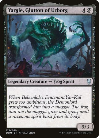 Yargle, Glutton of Urborg [Dominaria] | GnG Games