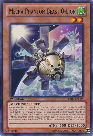 Mecha Phantom Beast O-Lion [PRIO-EN026] Rare | GnG Games