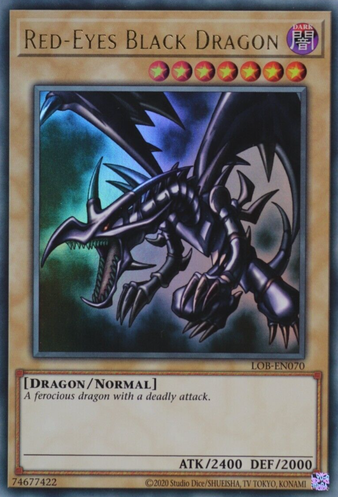 Red-Eyes Black Dragon (25th Anniversary) [LOB-EN070] Ultra Rare | GnG Games