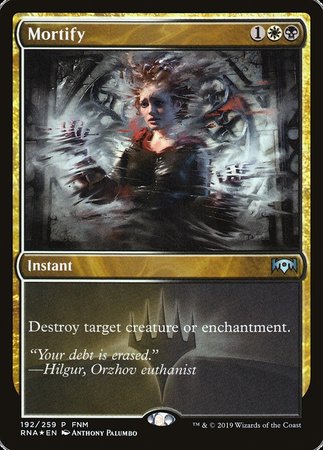 Mortify [Ravnica Allegiance Promos] | GnG Games