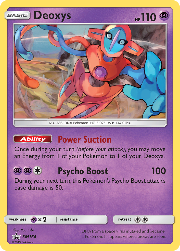 Deoxys (SM164) [Sun & Moon: Black Star Promos] | GnG Games