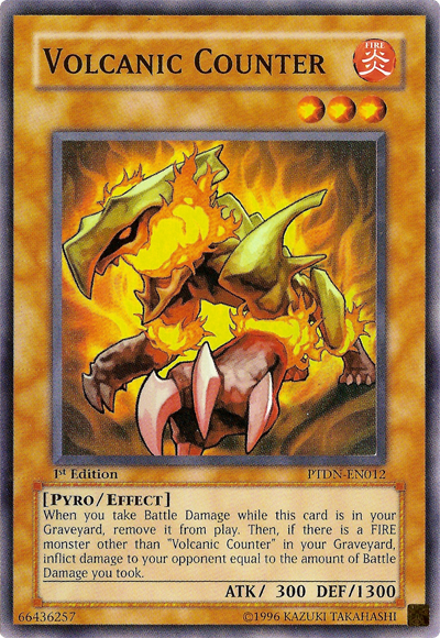 Volcanic Counter [PTDN-EN012] Super Rare | GnG Games