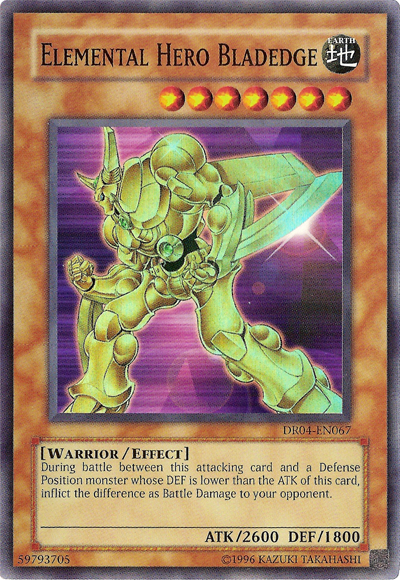 Elemental Hero Bladedge [DR04-EN067] Super Rare | GnG Games