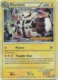 Electivire (20/102) (Staff Prerelease Promo) [HeartGold & SoulSilver: Black Star Promos] | GnG Games