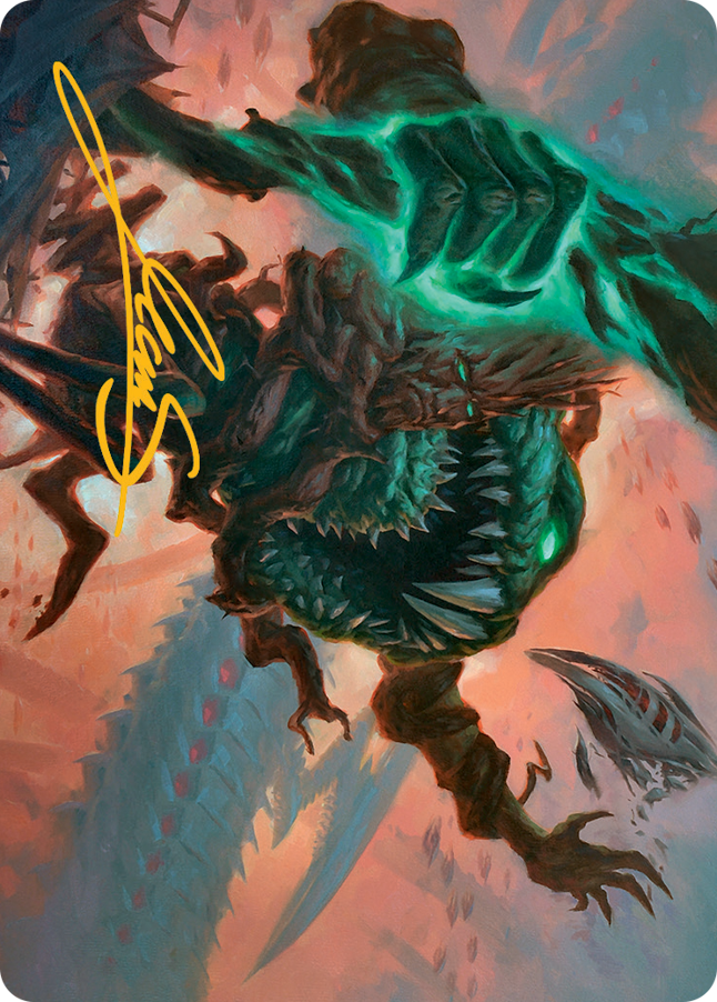 Yargle and Multani Art Card (Gold-Stamped Signature) [March of the Machine Art Series] | GnG Games