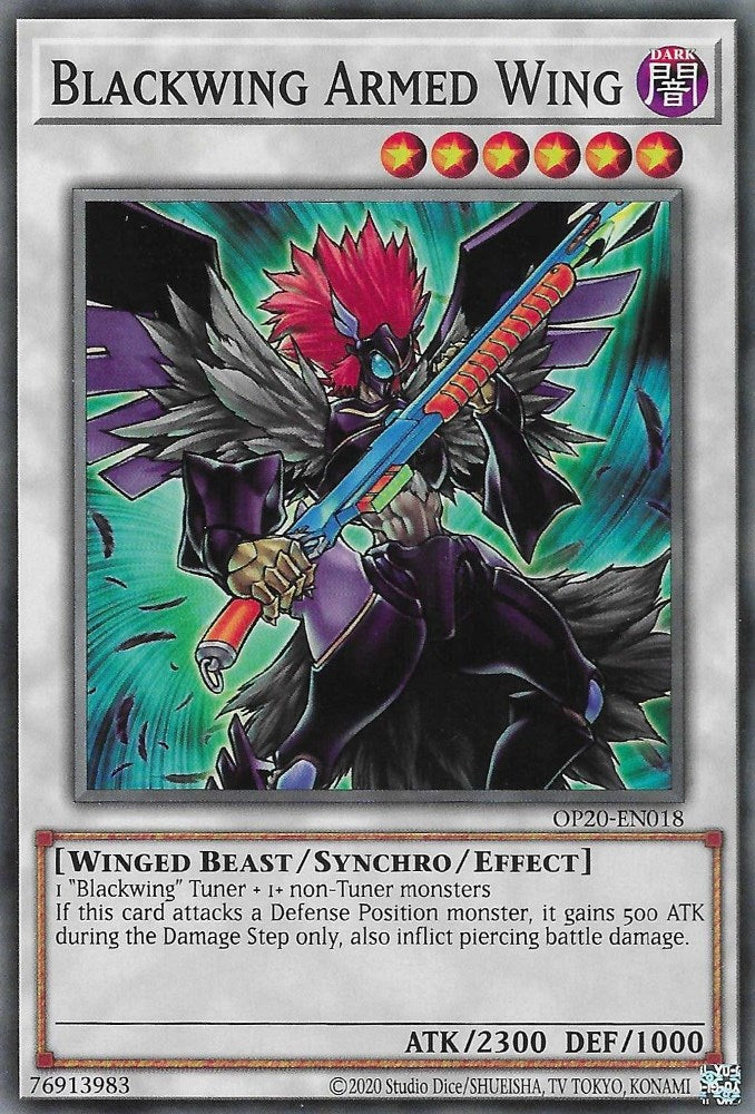 Blackwing Armed Wing [OP20-EN018] Common | GnG Games