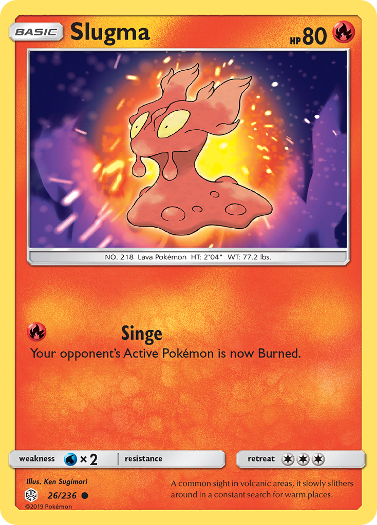 Slugma (26/236) [Sun & Moon: Cosmic Eclipse] | GnG Games