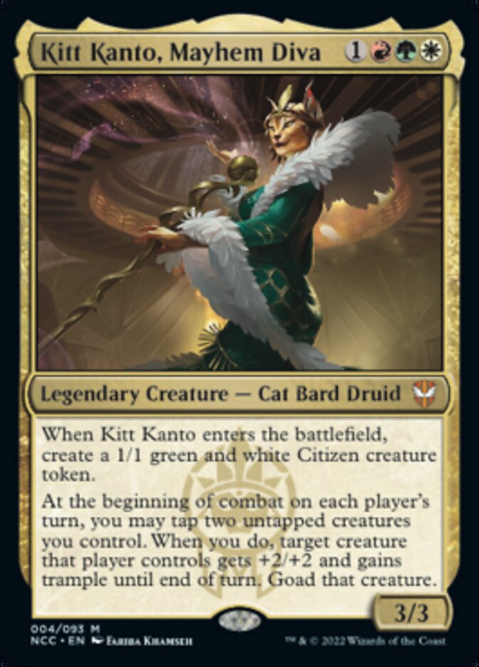 Kitt Kanto, Mayhem Diva [Streets of New Capenna Commander] | GnG Games