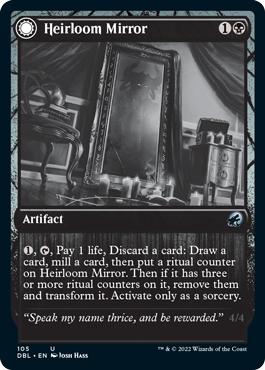 Heirloom Mirror // Inherited Fiend [Innistrad: Double Feature] | GnG Games