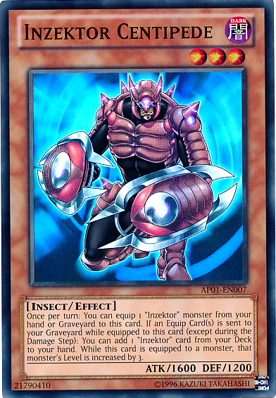 Inzektor Centipede [AP01-EN007] Super Rare | GnG Games