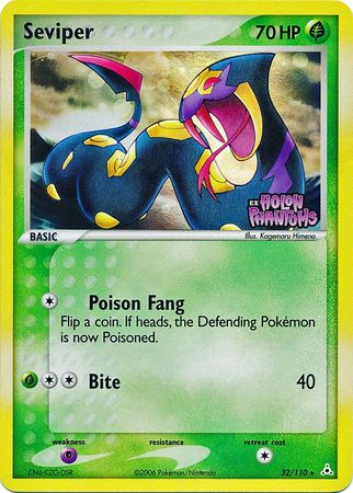 Seviper (32/110) (Stamped) [EX: Holon Phantoms] | GnG Games