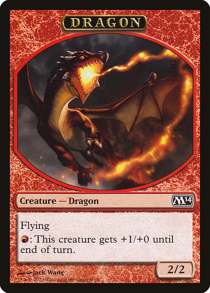 Dragon [Magic 2014 Tokens] | GnG Games