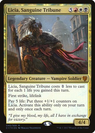 Licia, Sanguine Tribune [Commander 2017] | GnG Games