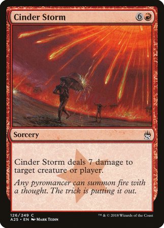 Cinder Storm [Masters 25] | GnG Games