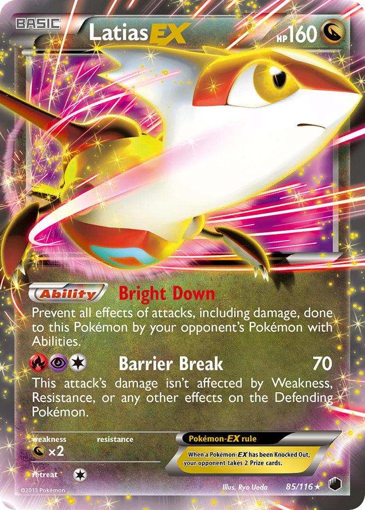 Latias EX (85/116) [Black & White: Plasma Freeze] | GnG Games