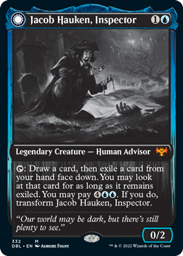 Jacob Hauken, Inspector // Hauken's Insight [Innistrad: Double Feature] | GnG Games