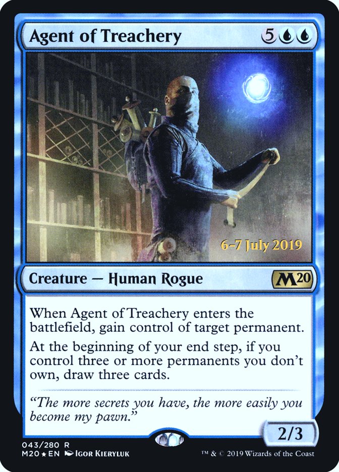 Agent of Treachery  [Core Set 2020 Prerelease Promos] | GnG Games