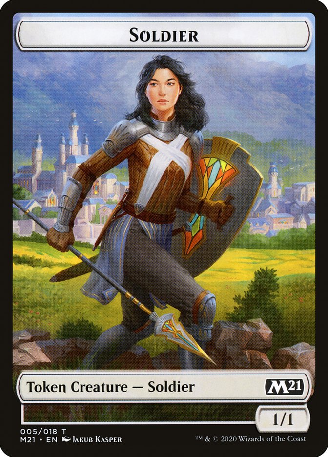 Soldier Token [Core Set 2021] | GnG Games