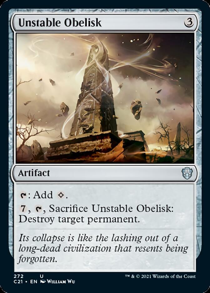 Unstable Obelisk [Commander 2021] | GnG Games