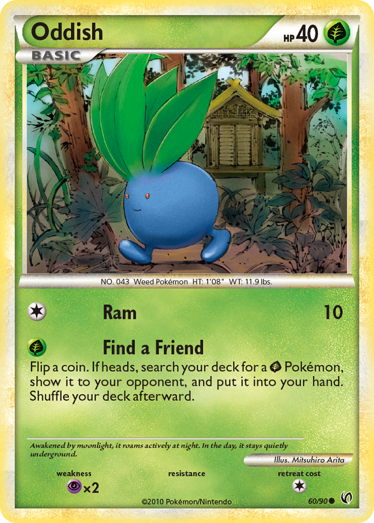 Oddish (60/90) [HeartGold & SoulSilver: Undaunted] | GnG Games