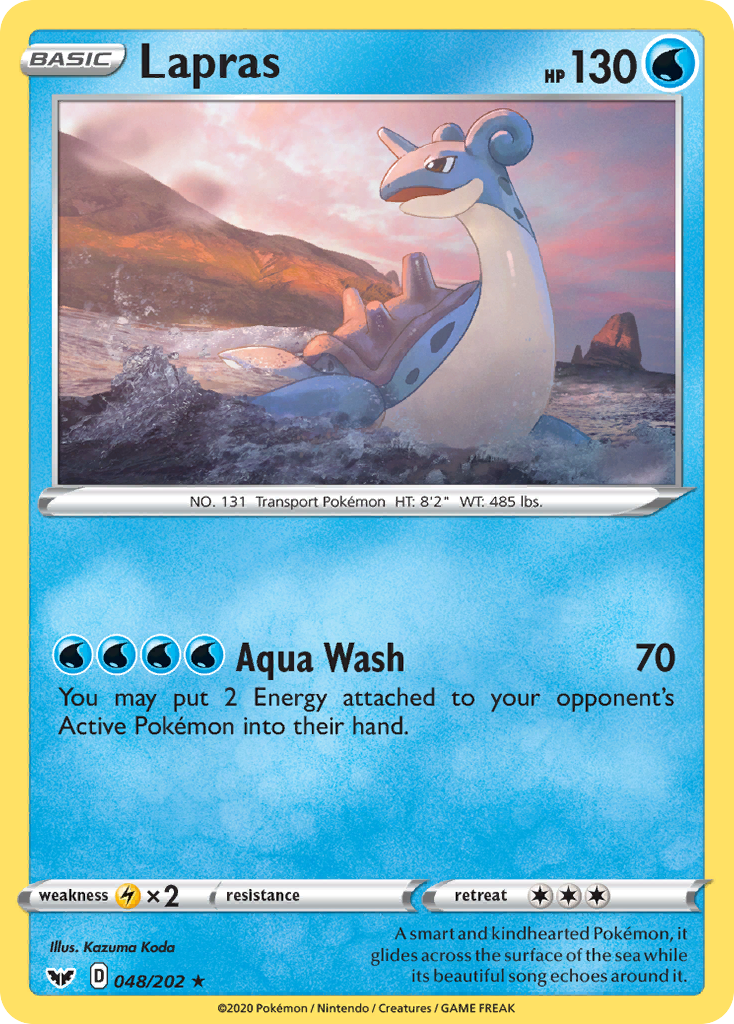 Lapras (048/202) [Sword & Shield: Base Set] | GnG Games