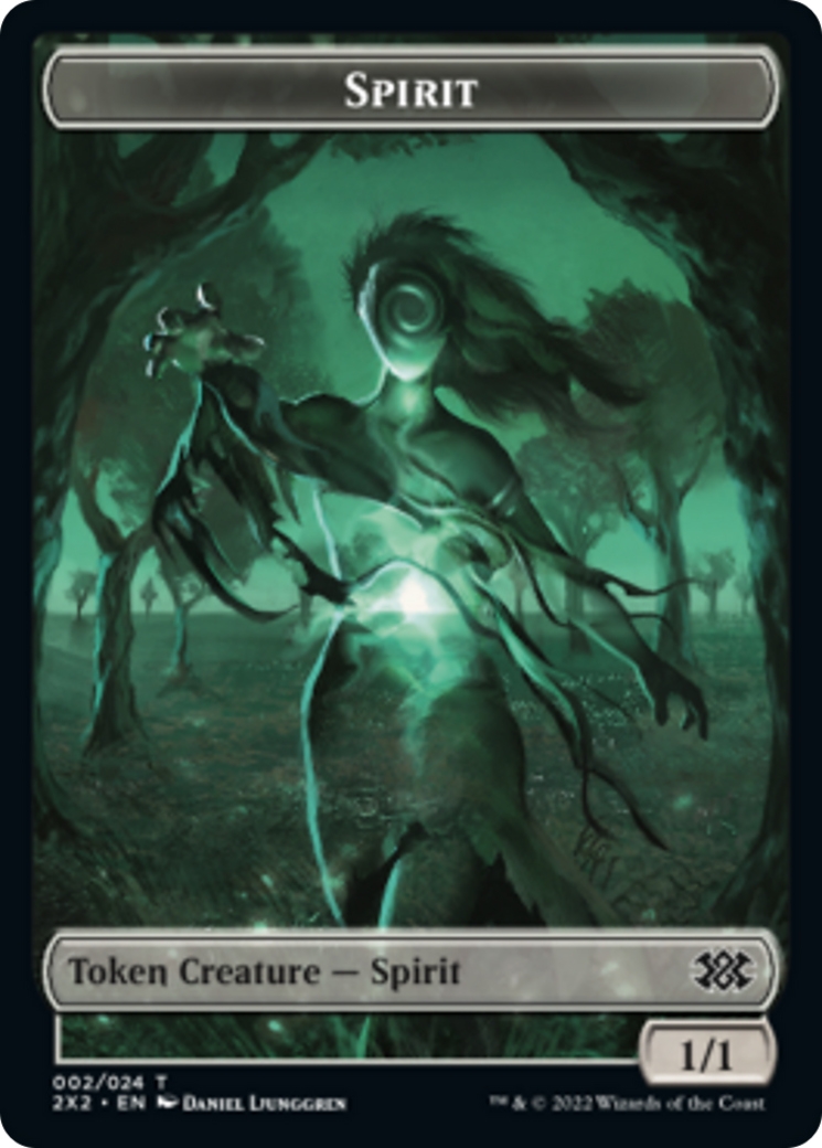 Egg // Spirit Double-sided Token [Double Masters 2022 Tokens] | GnG Games