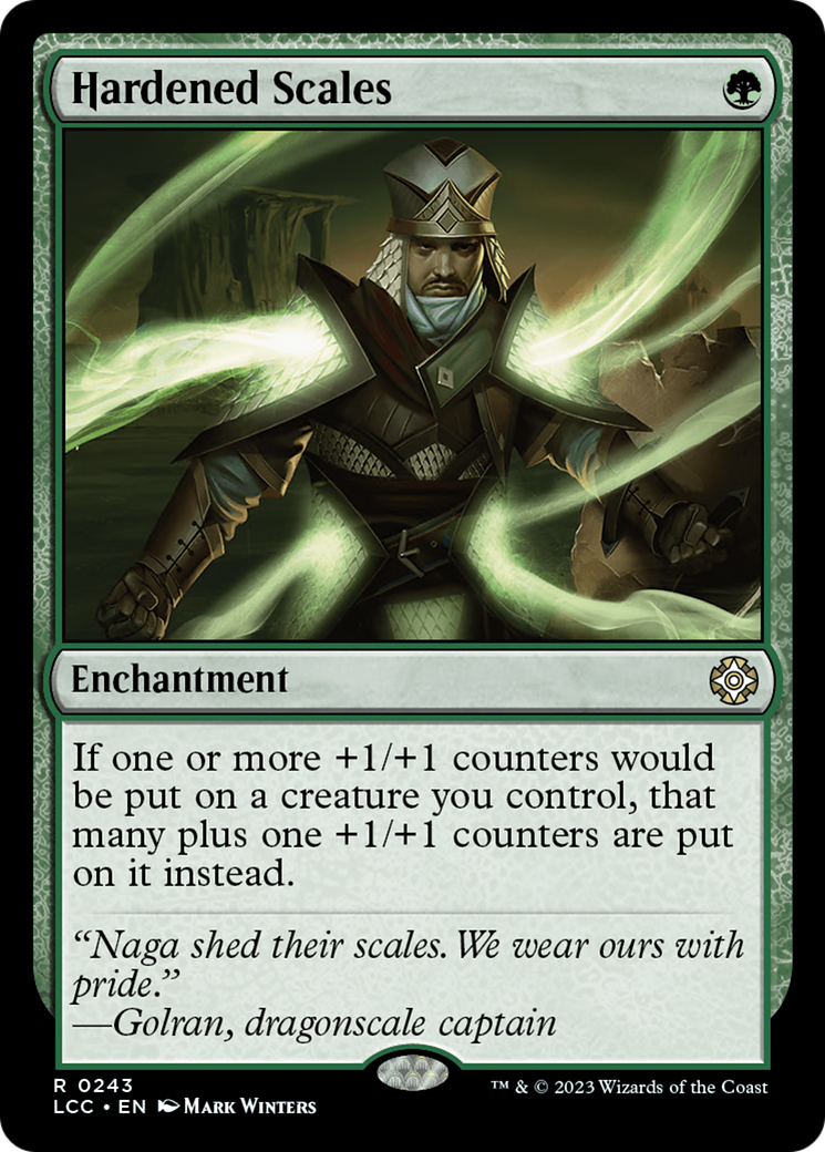 Hardened Scales [The Lost Caverns of Ixalan Commander] | GnG Games