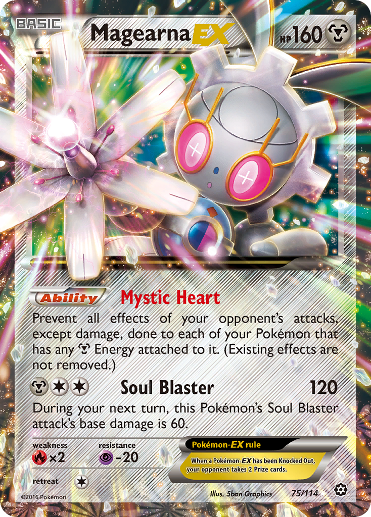 Magearna EX (75/114) [XY: Steam Siege] | GnG Games