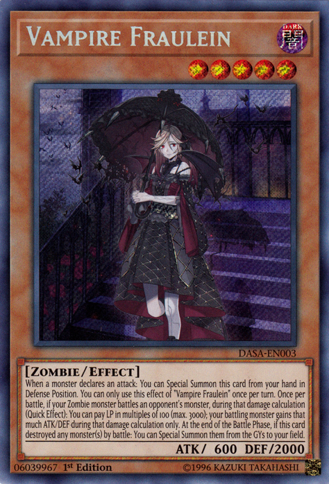 Vampire Fraulein [DASA-EN003] Secret Rare | GnG Games